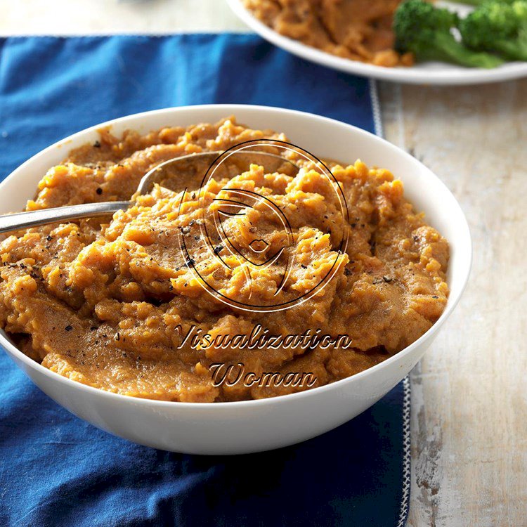 Brown Sugar Sweet Potatoes with Apples