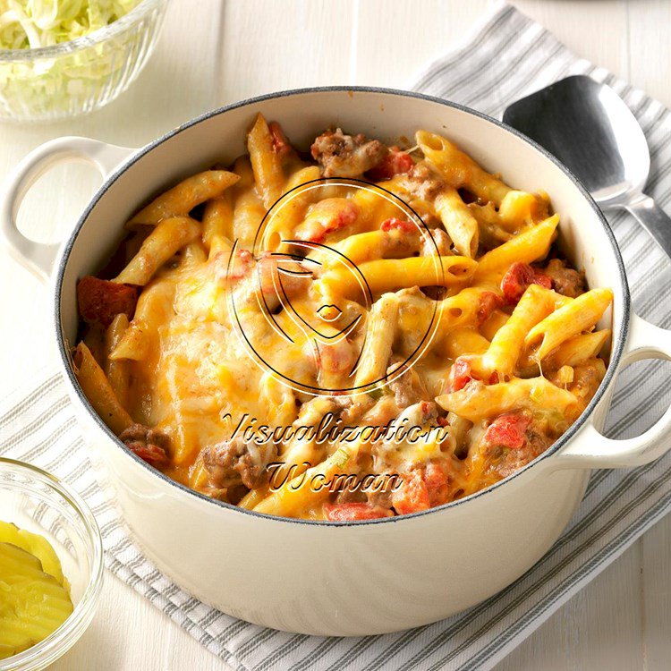 Stovetop Cheeseburger Pasta