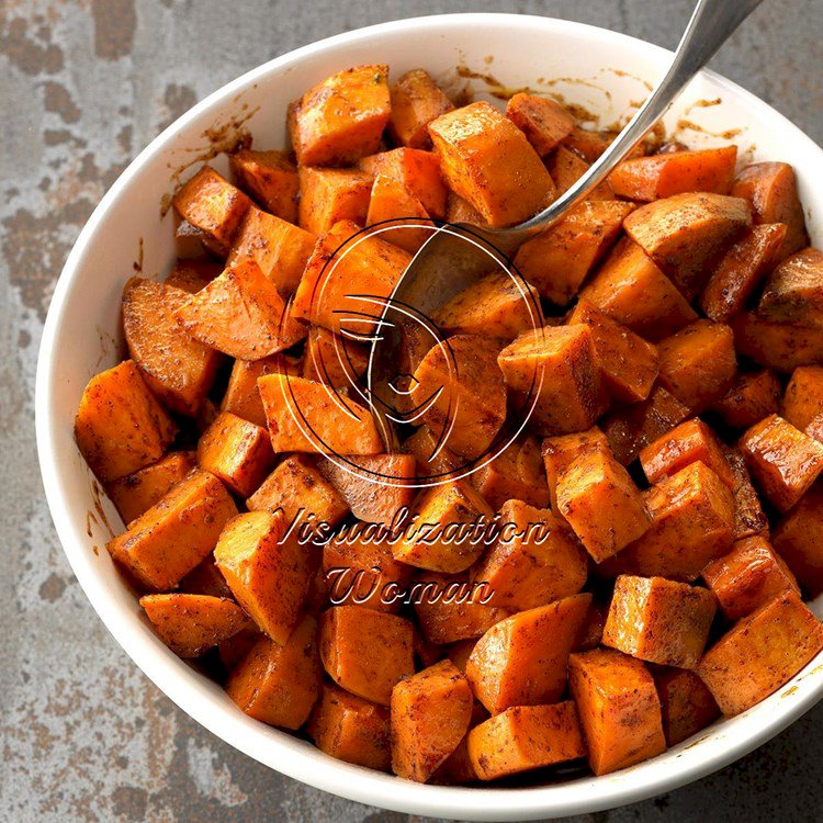 Roasted Honey Sweet Potatoes