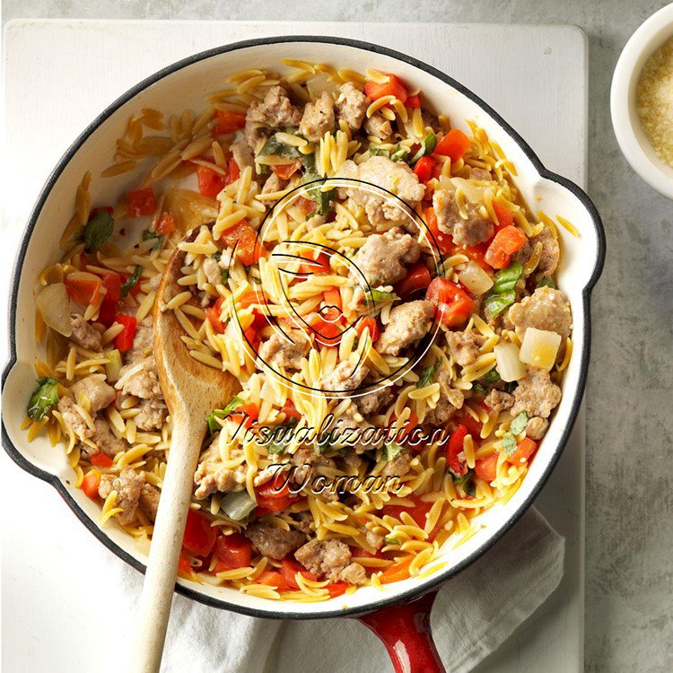 Italian Sausage Orzo