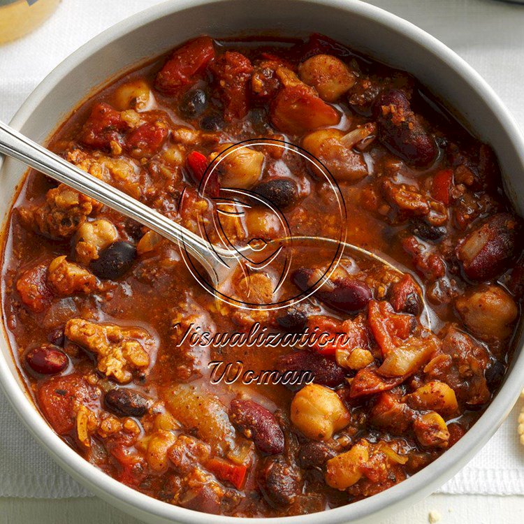 Marty’s Bean Burger Chili