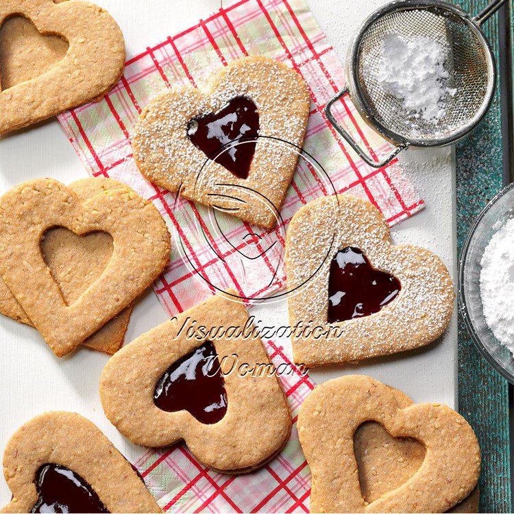 Linzer Heart Cookies