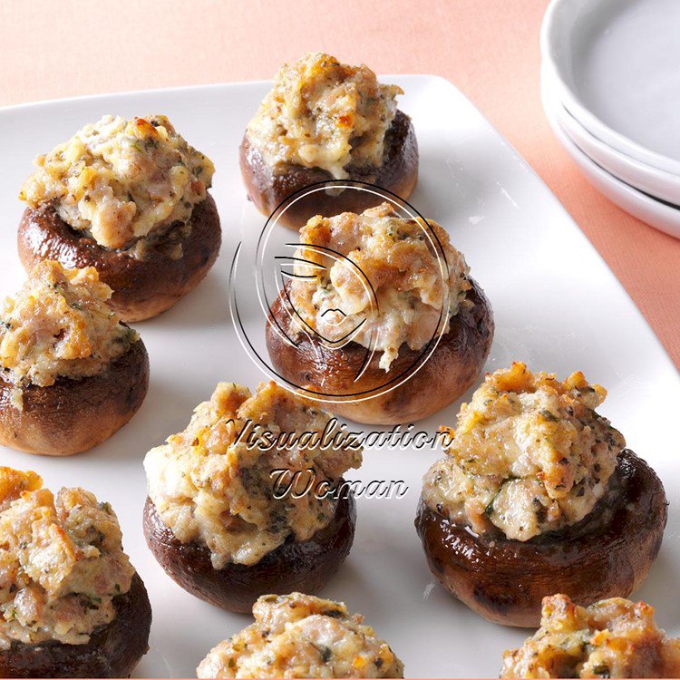 Best Ever Stuffed Mushrooms