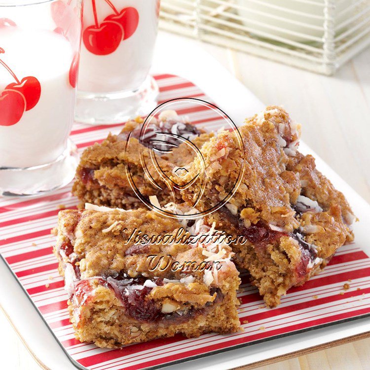 Cherry Oat Bars