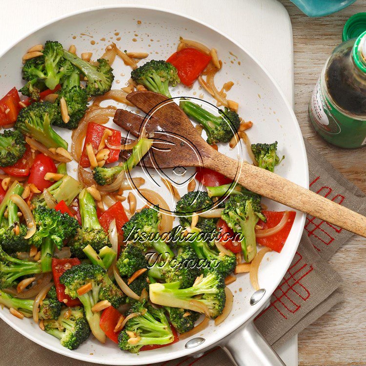 Almond Vegetable Stir-Fry