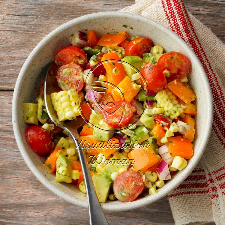 Tangy Cilantro Lime Confetti Salad