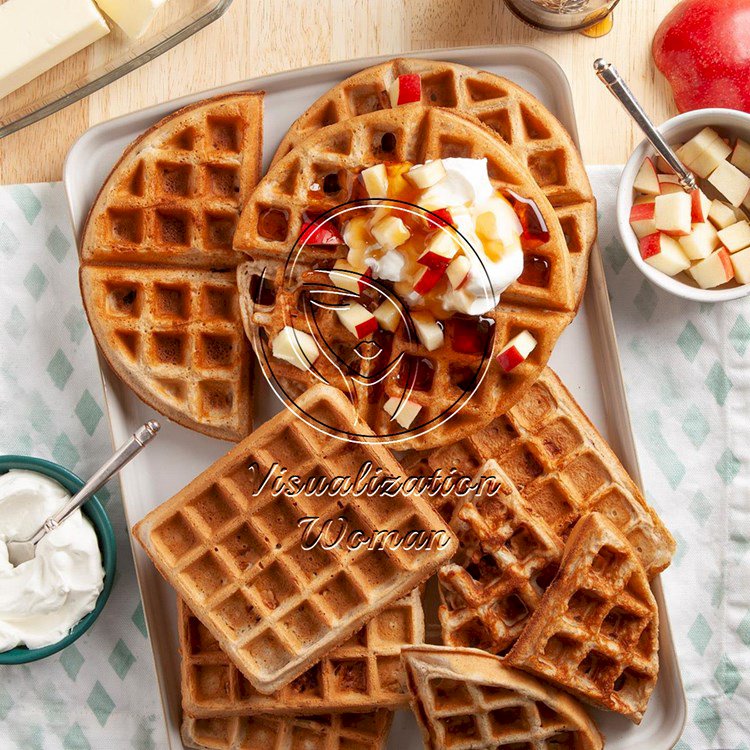 Apple Spice Waffles