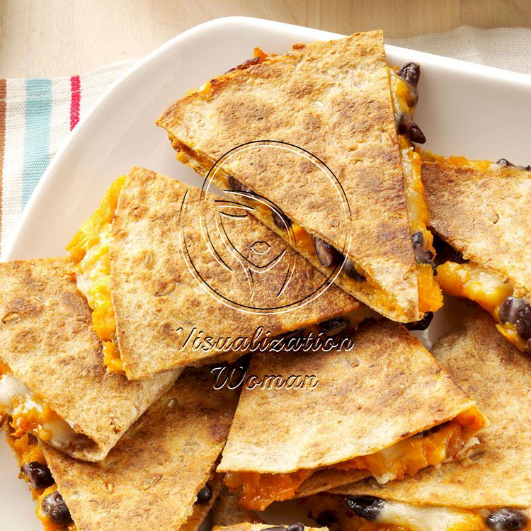 Sweet Potato & Bean Quesadillas