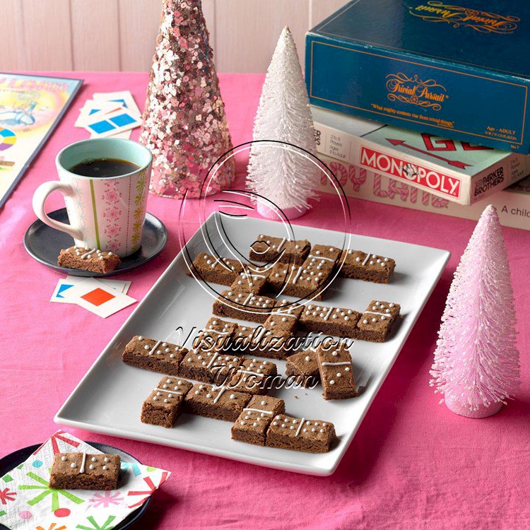 Game Night Domino Brownies