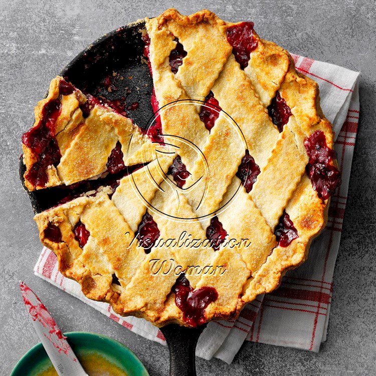 Berry-Apple-Rhubarb Pie