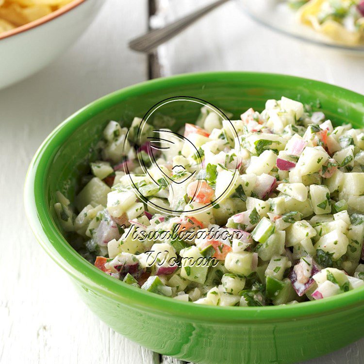 Crisp Cucumber Salsa