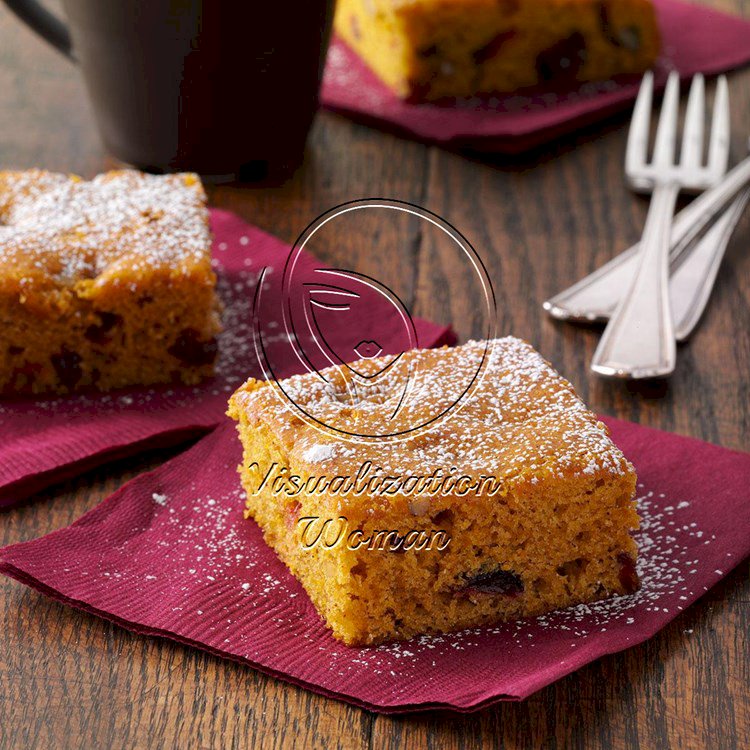 Cranberry-Pumpkin Spice Cake