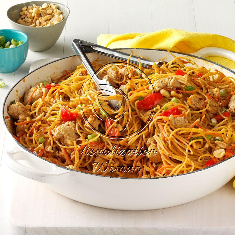 Thai Chicken Peanut Noodles