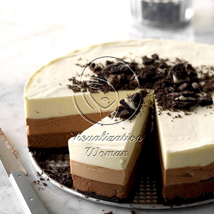 Triple Chocolate Mousse Torte