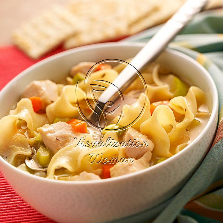 Roasted Chicken Noodle Soup