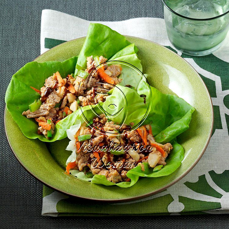 Peanutty Asian Lettuce Wraps