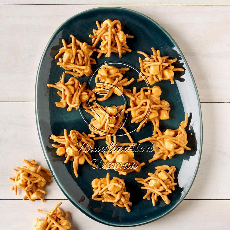 Haystack Cookies with Peanut Butter