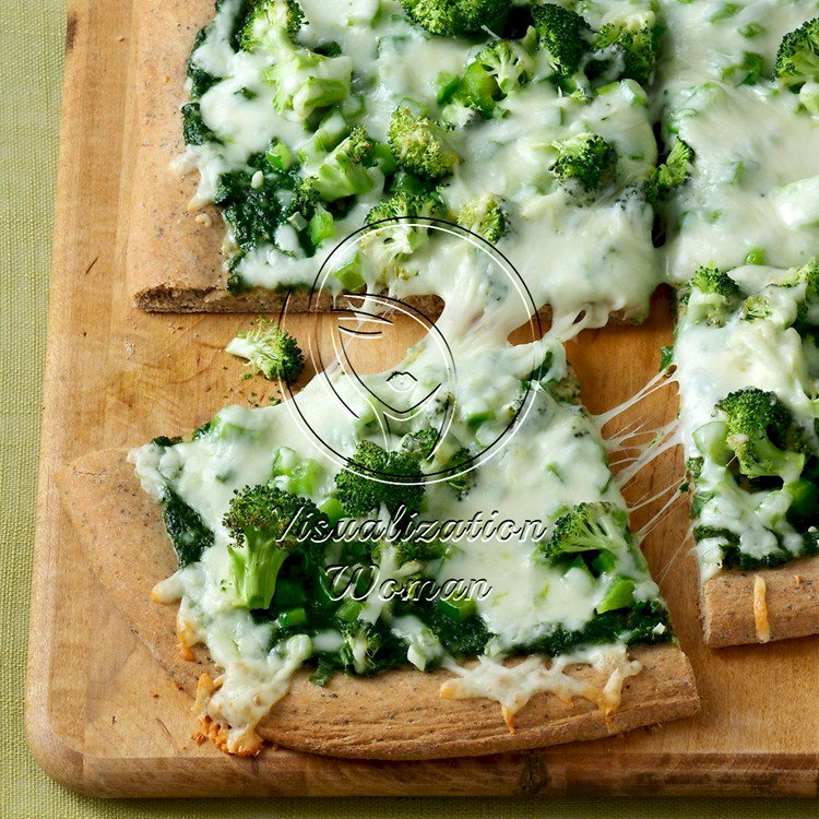 Contest-Winning Pesto Veggie Pizza