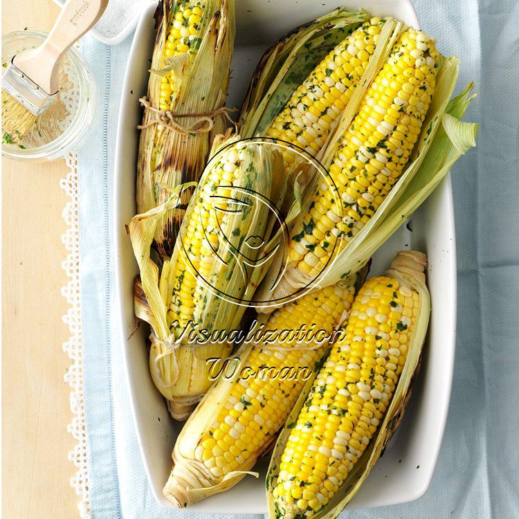 Herbed Grilled Corn on the Cob