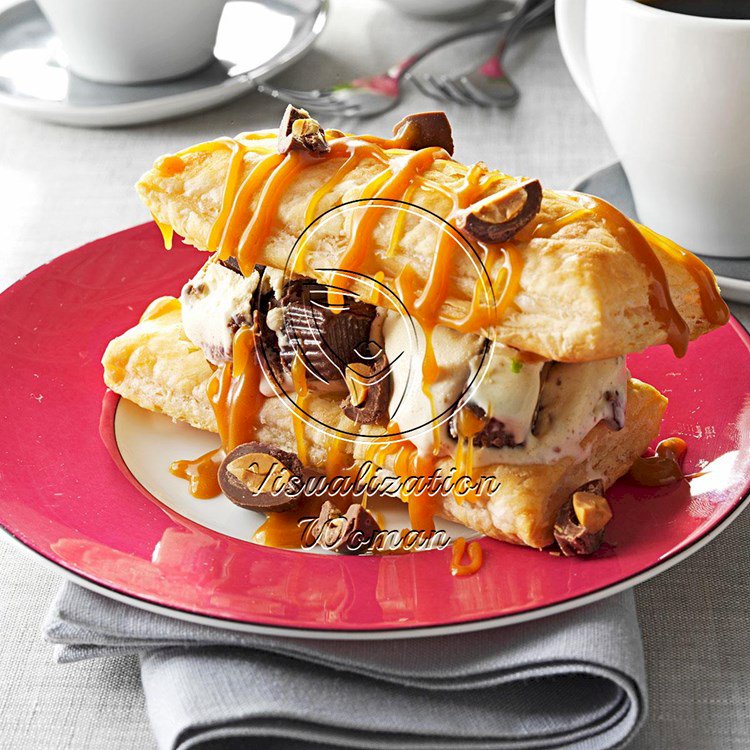 Peanut Butter Cup Napoleons