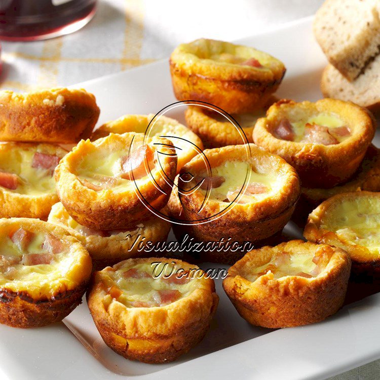 Ham N Cheese Quiches