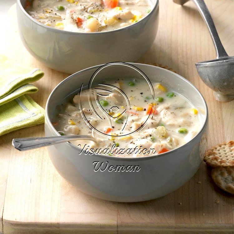 Chunky Creamy Chicken Soup