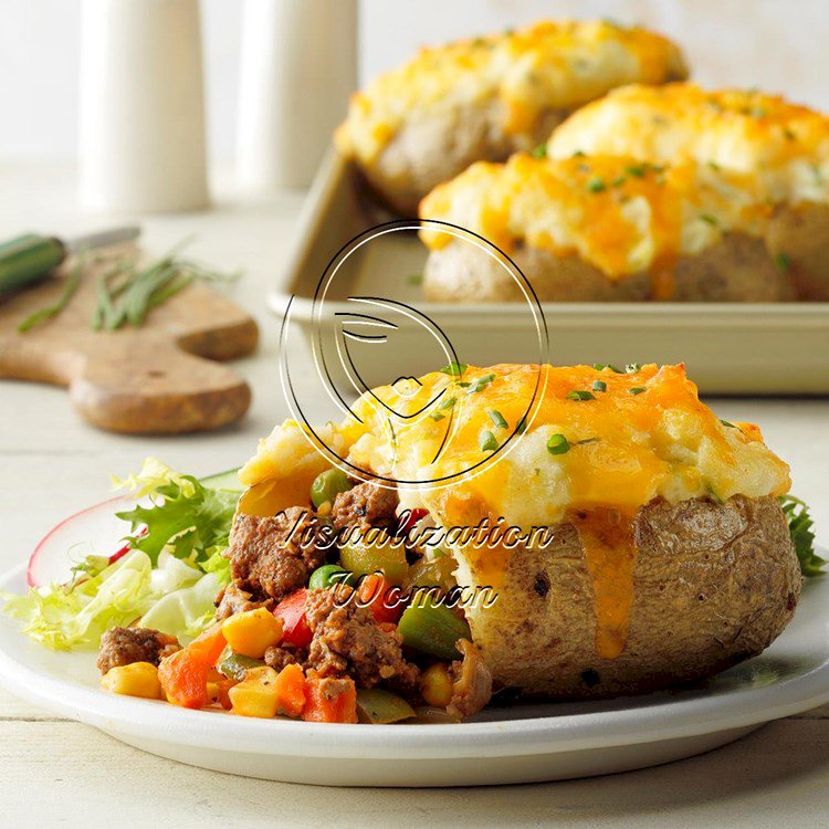 Shepherd’s Pie Twice-Baked Potatoes