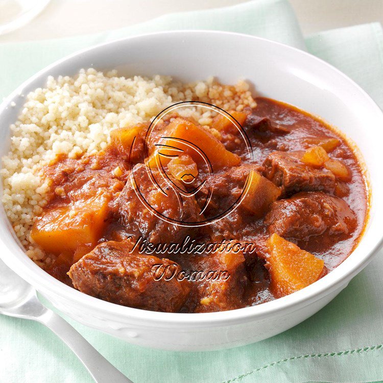 Moroccan Apple Beef Stew