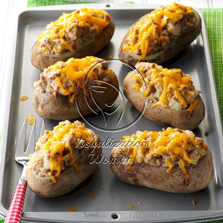 Beef-Stuffed Potatoes