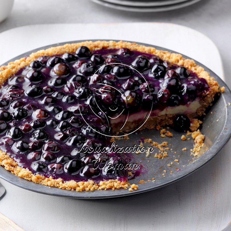 Huckleberry Cheese Pie