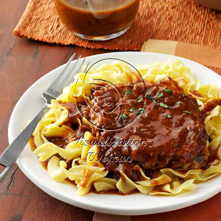 Salisbury Steak with Onion Gravy