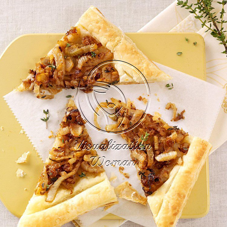 Caramelized Fennel Tarts