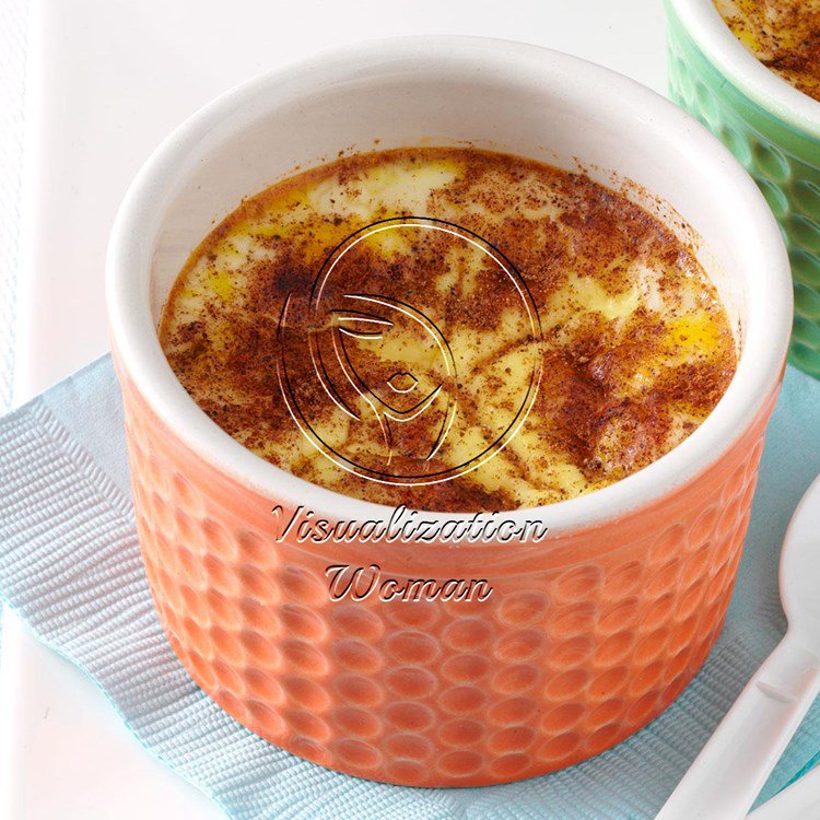 Baked Custard with Cinnamon