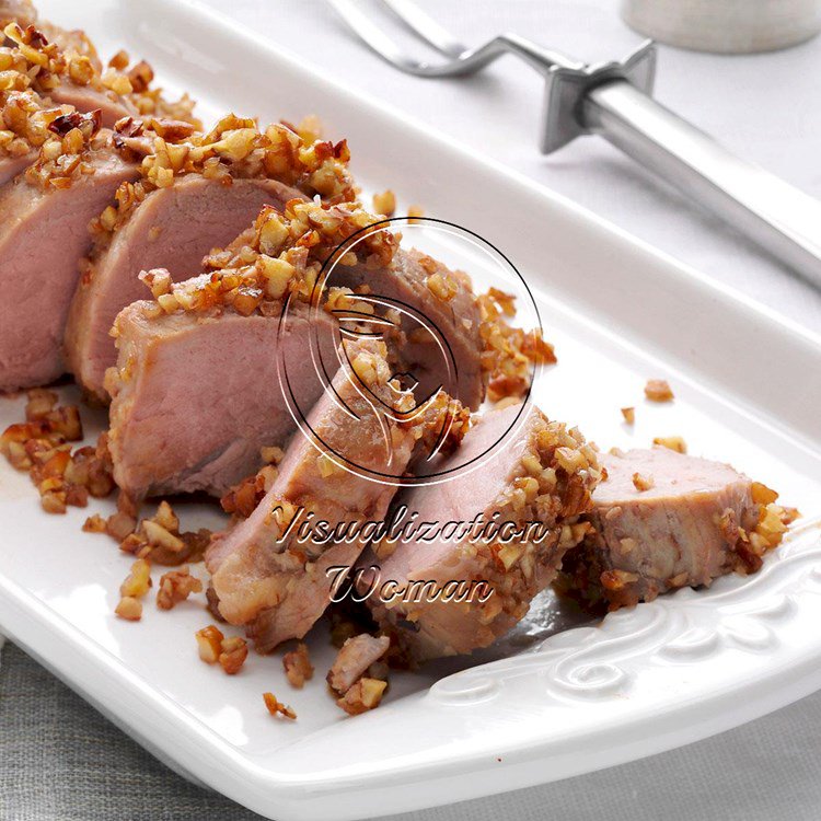 Apple-Pecan Pork Tenderloin