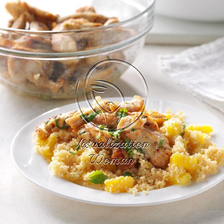 Jamaican Chicken with Couscous