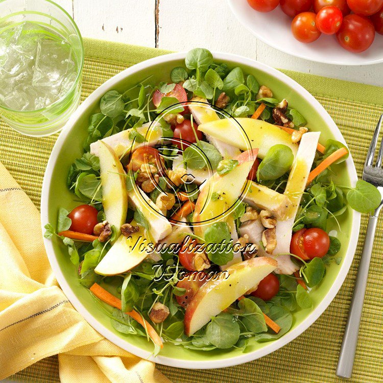 Smoked Turkey and Apple Salad