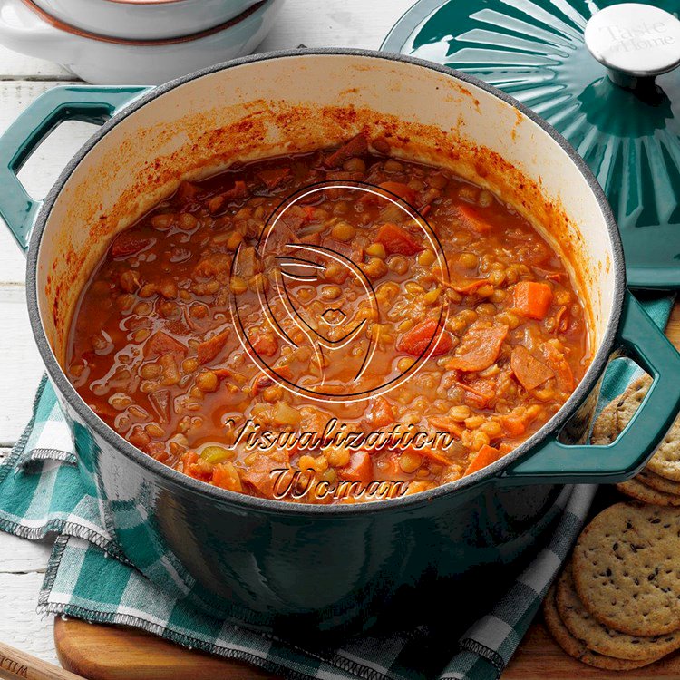 Lentil Pepperoni Stew