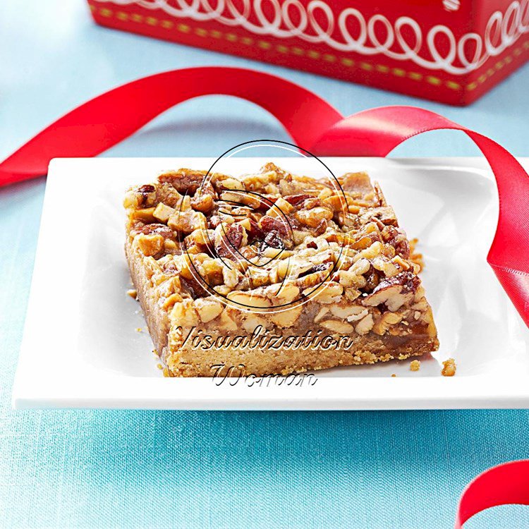 Cashew-Pecan Pie Bars