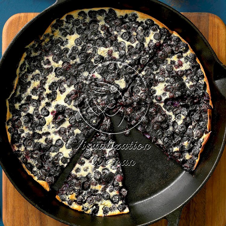 Very Blueberry Clafouti