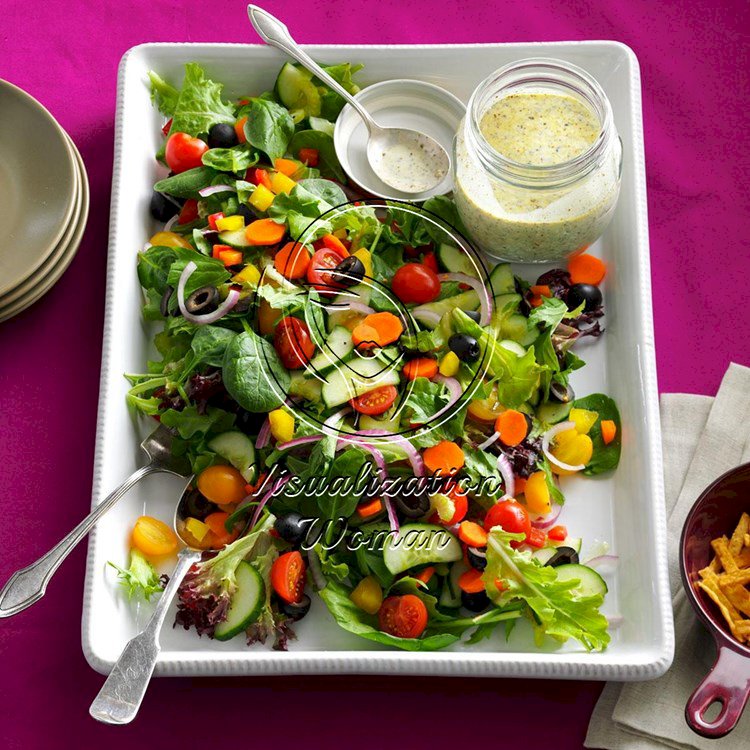 Rainbow Veggie Salad