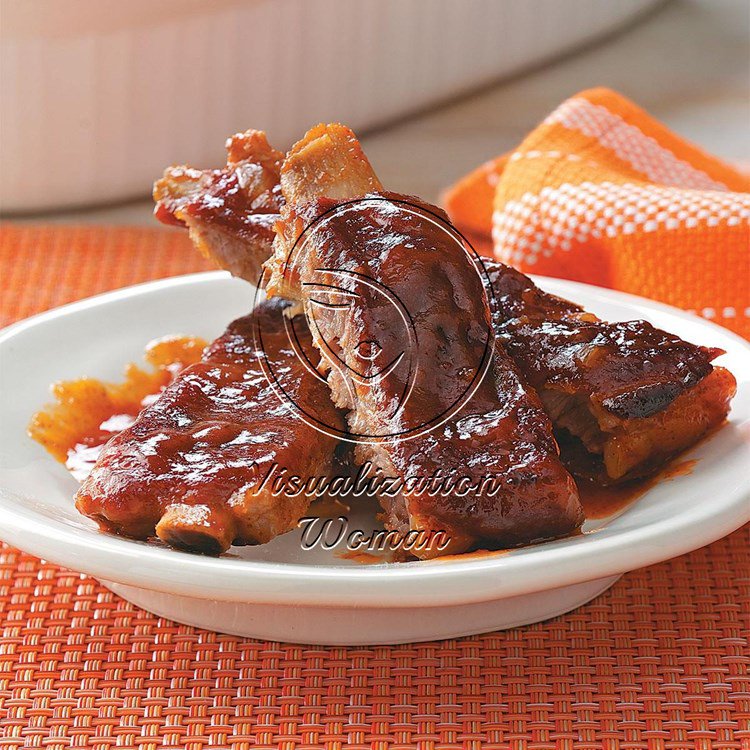 Barbecued Sticky Ribs