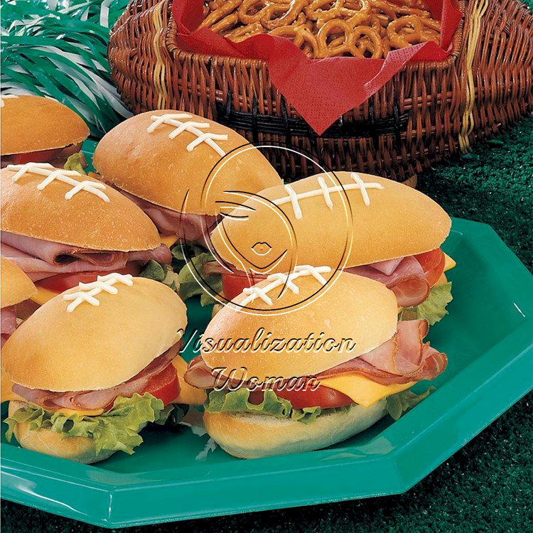 Pigskin Sandwiches