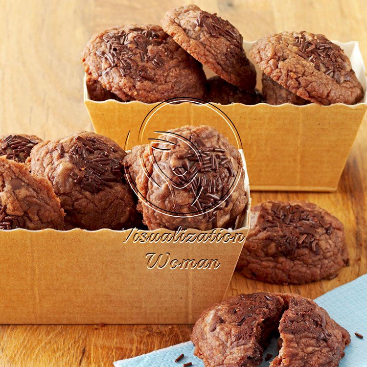 Chocolate Truffle Cookies