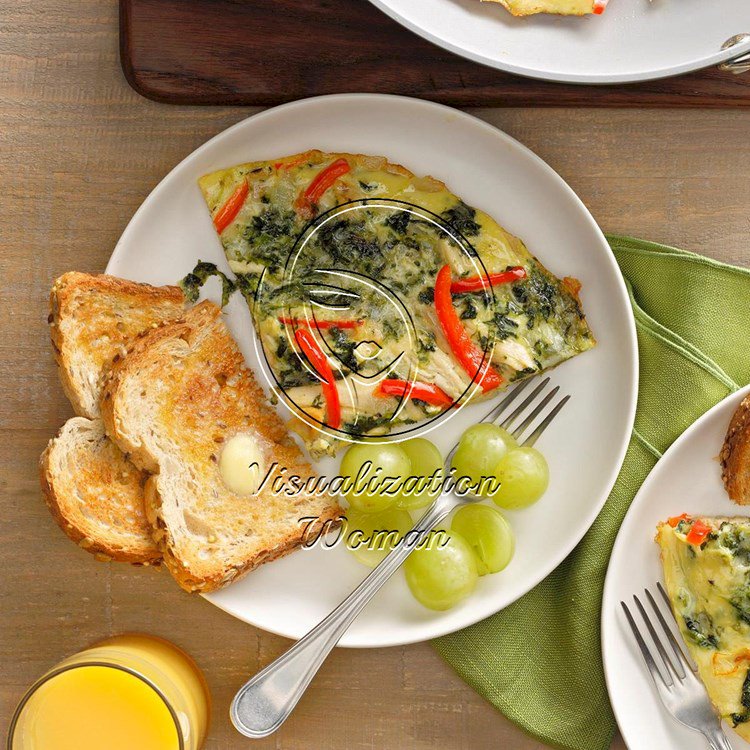 Spinach Chicken Frittata