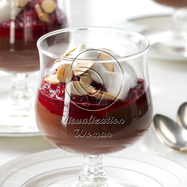 Cranberry-Kissed Chocolate Silk