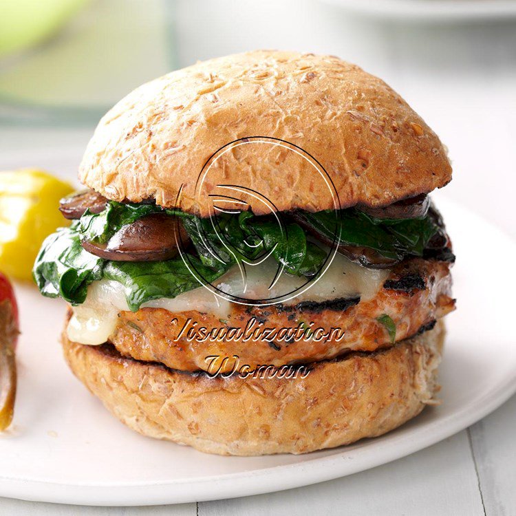 Grilled Italian Turkey Burgers