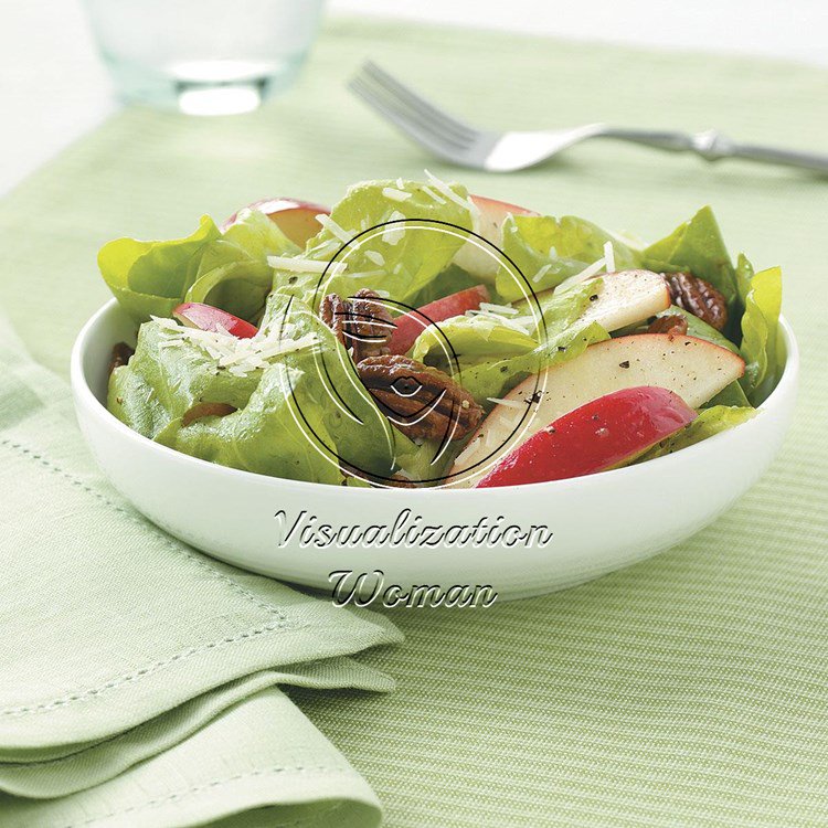 Apple-Pecan Salad with Honey Vinaigrette