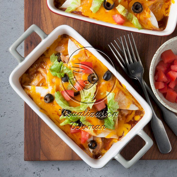 Spicy Chicken Enchiladas