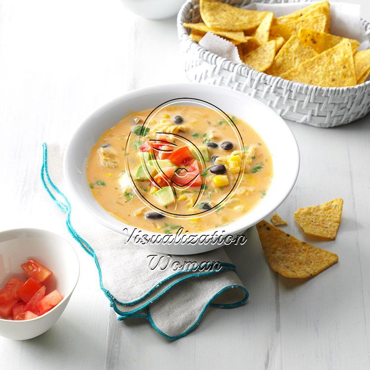 Southwest Chicken Barley Chowder