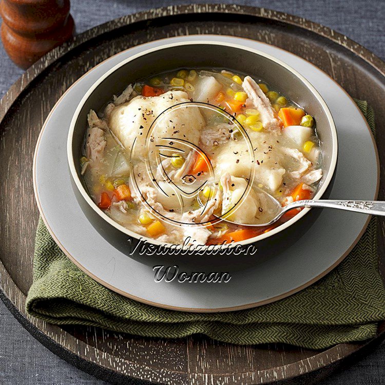 Mommaâ€™s Turkey Stew with Dumplings